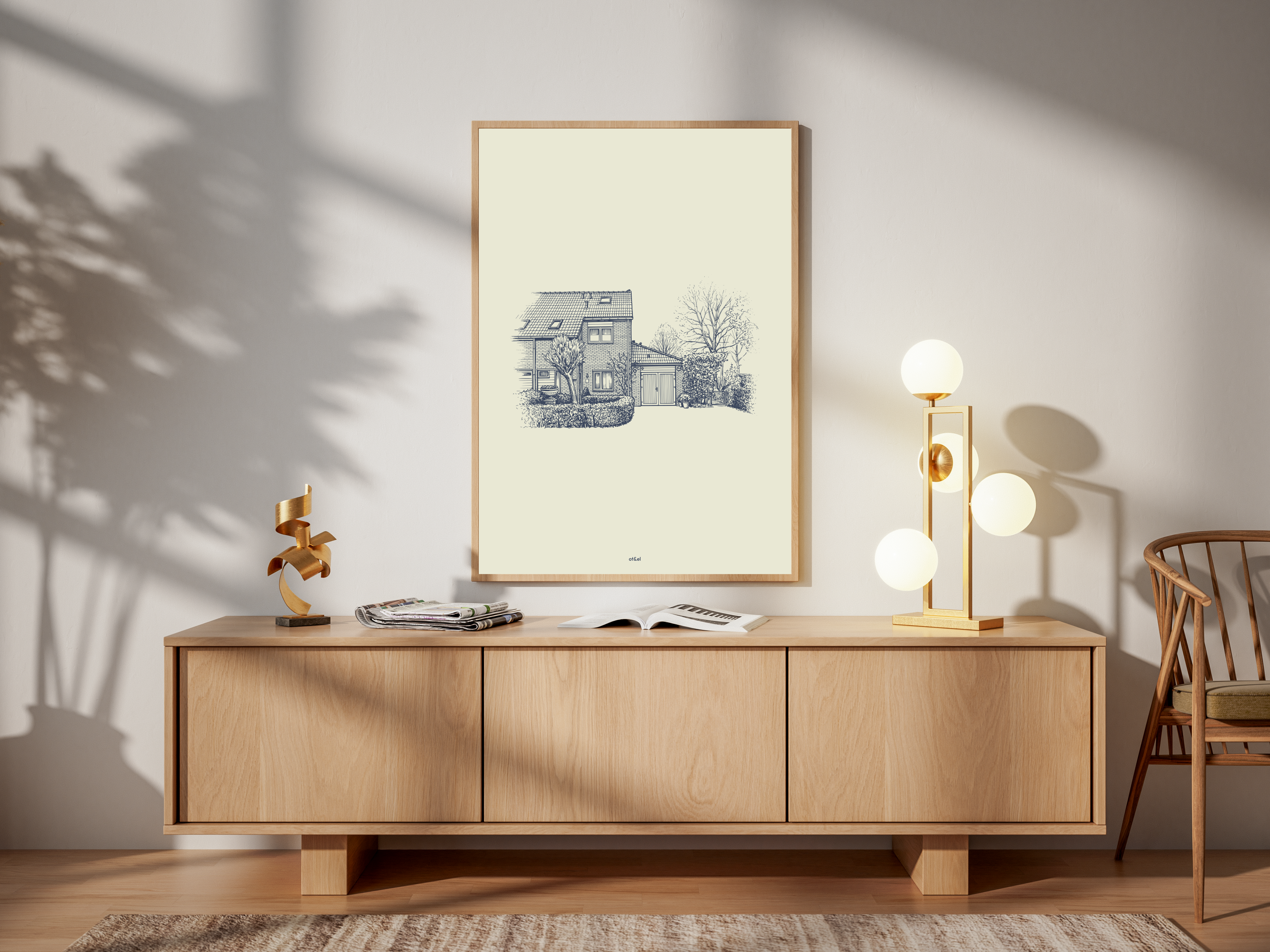 Voorbeeld in Mockup 2